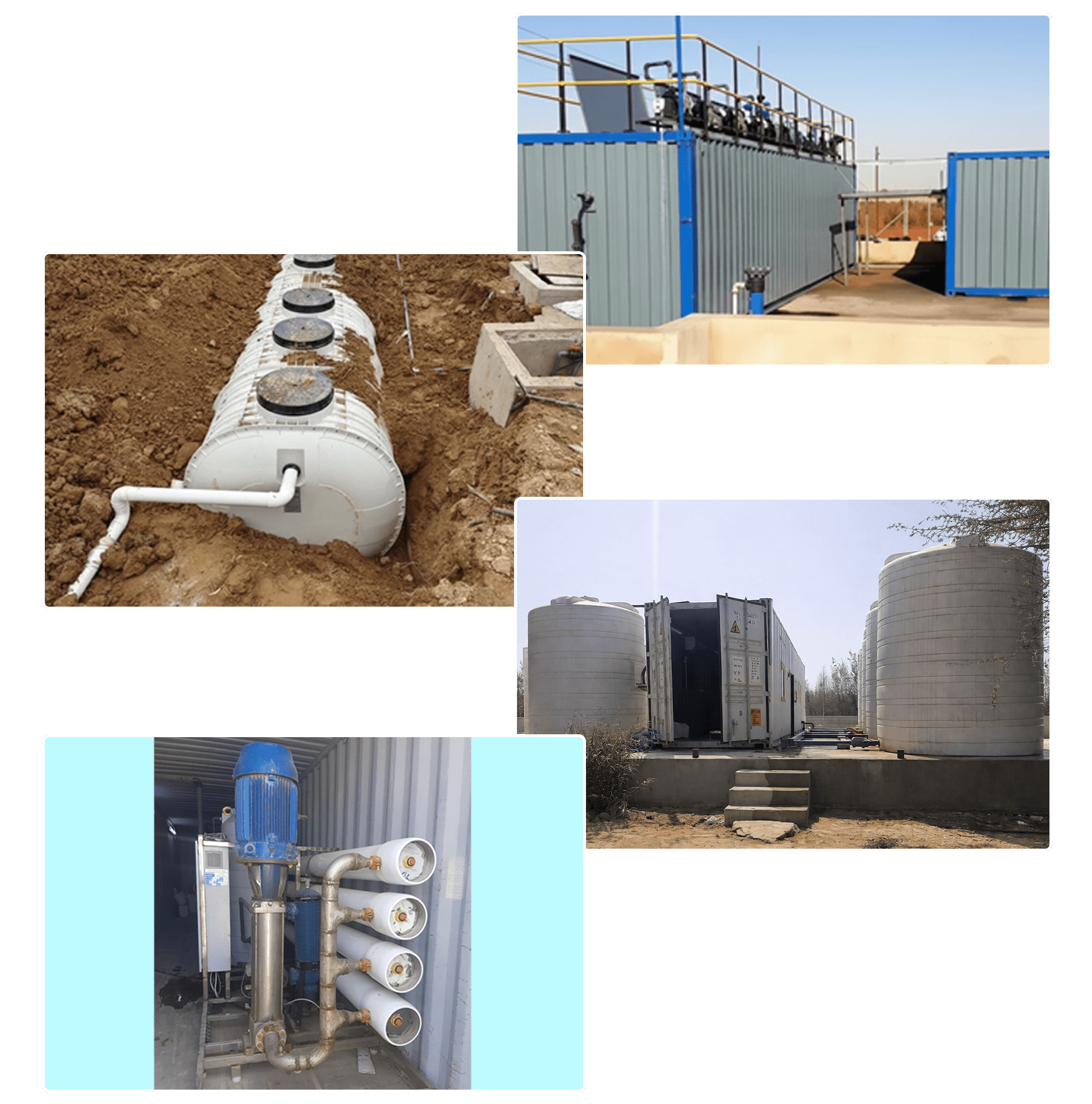 Containerized STP, ETP & RO Plants